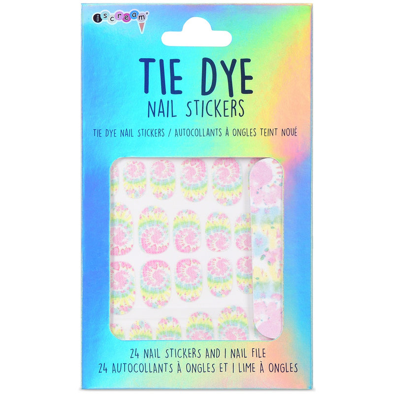 Nail Stickers | Tie Dye Nail Stickers | Iscream