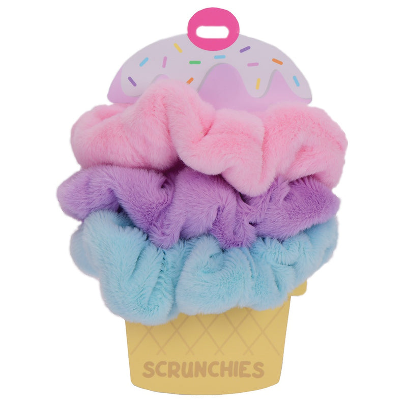 Hair Scrunchies Set | Scrunchie Set- Ice Cream | IScream