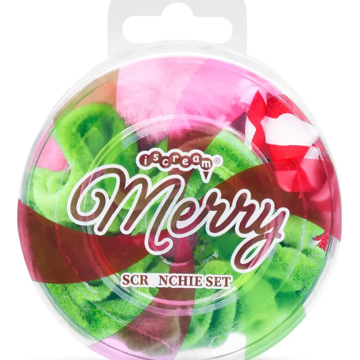 Clip | Merry Ornament Scrunchie Set | Iscream