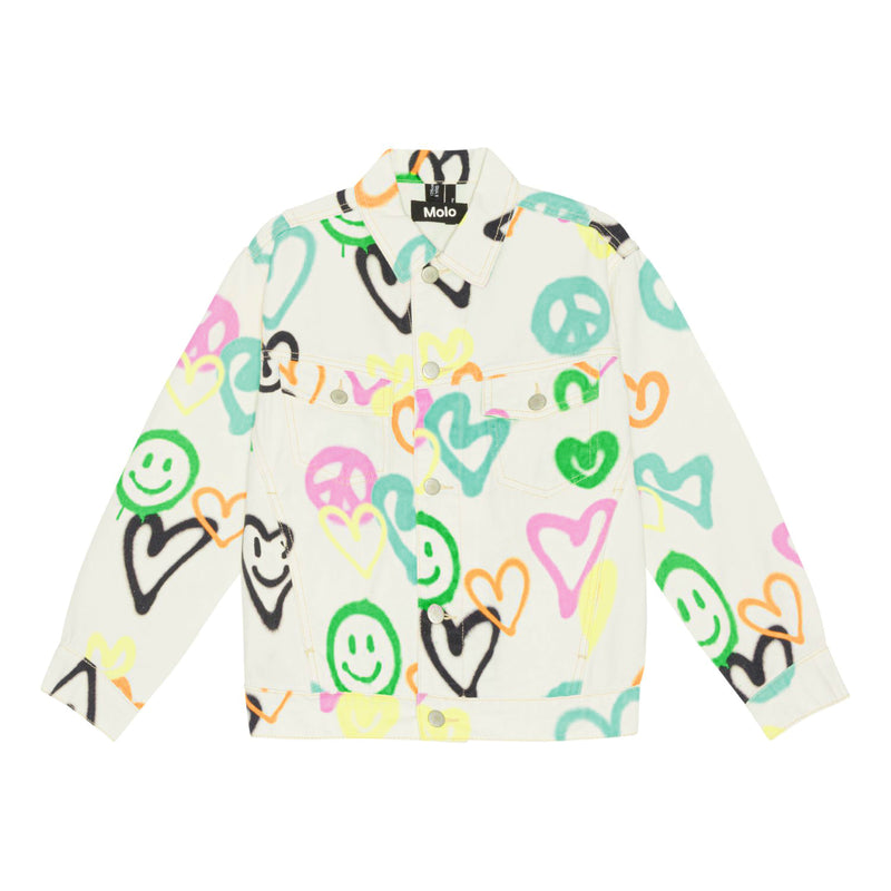 Tween Jacket | Hedly Hearts Color Jacket | Molor