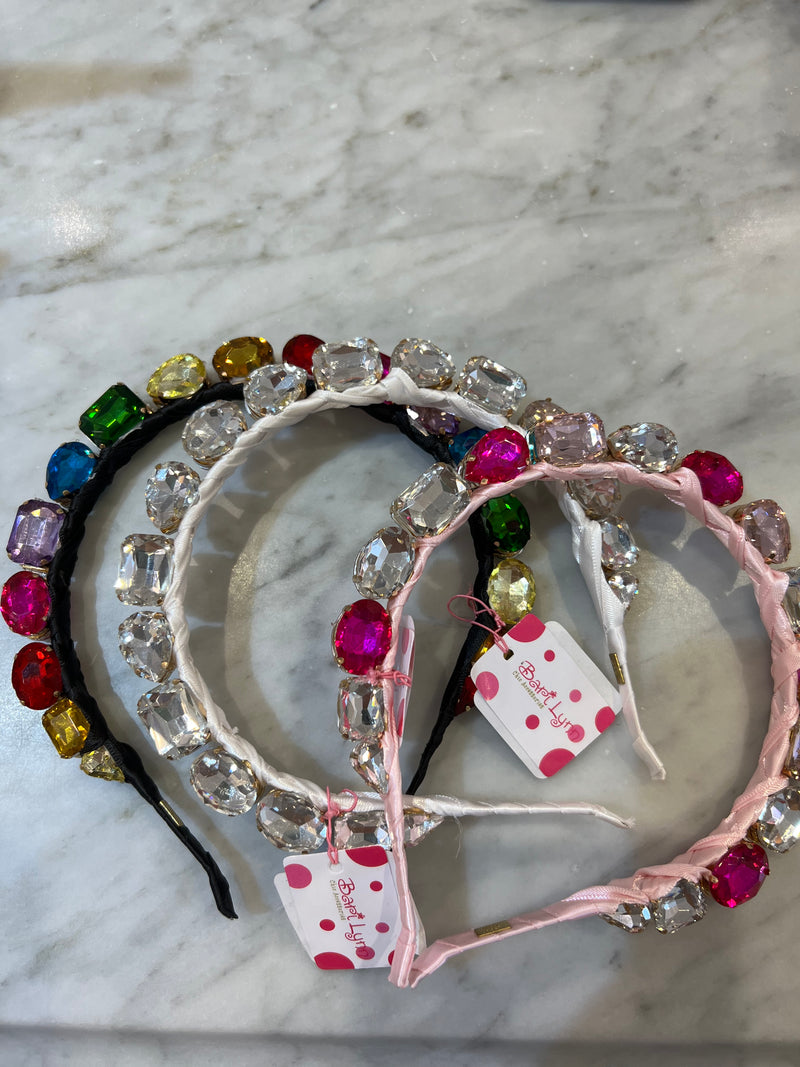 Headbands | Standing Multi Jewel- Assorted | Bari Lynn  Accessories