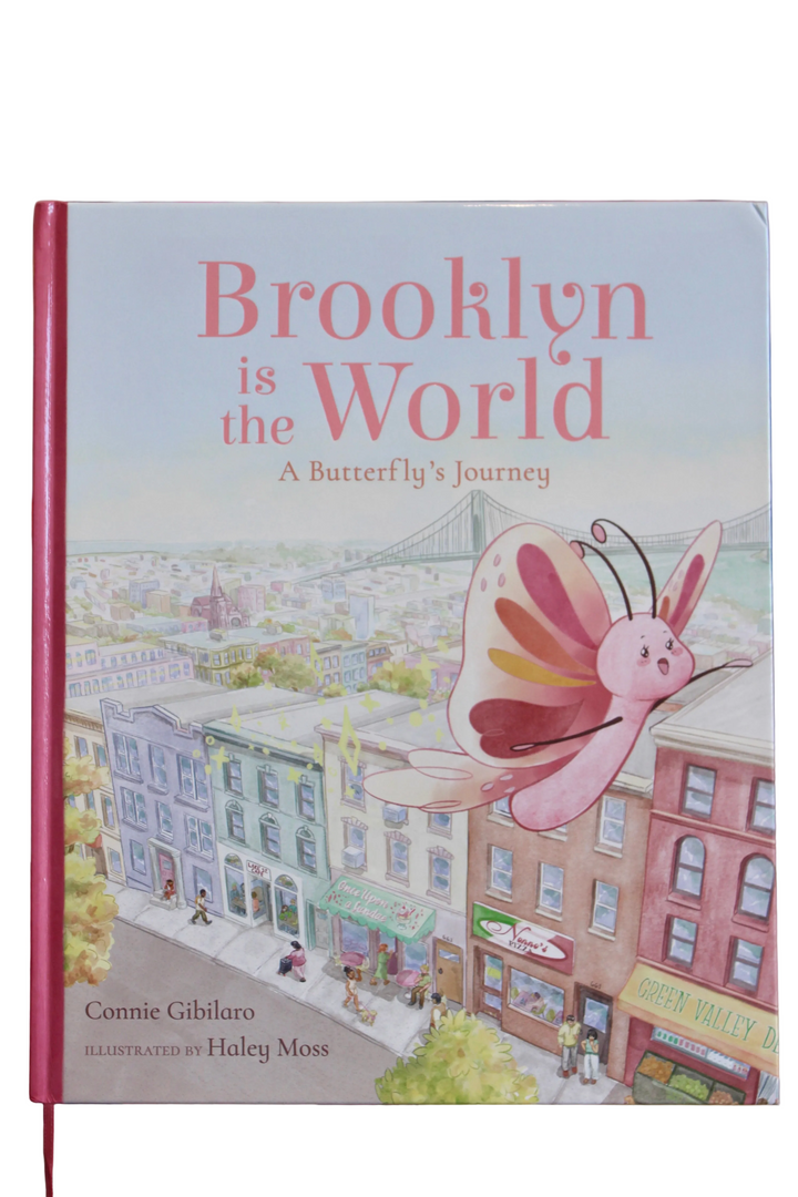 Hardcover Book | Brooklyn is the World: A Butterfly’s Journey | Connie Gibilaro