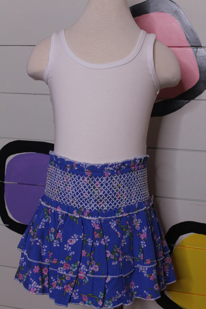 Tween Bottoms | Dominique Skort - Floral Cascade | Katie J NYC