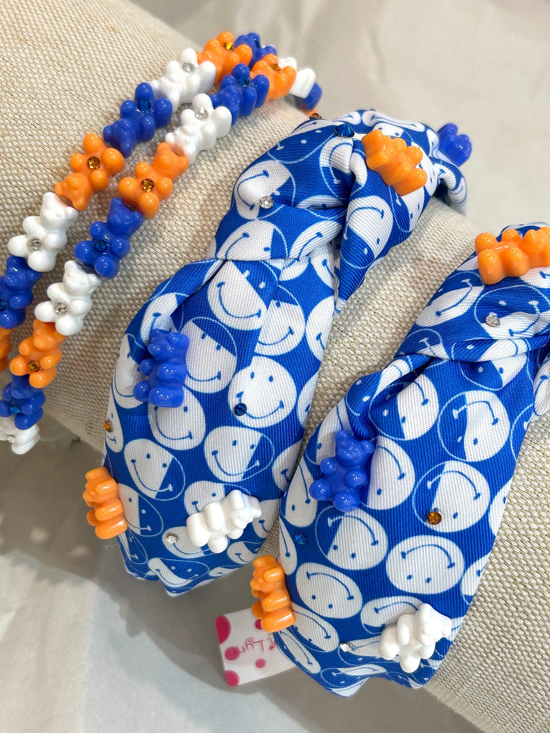 Headband | New York Knicks Inspired Headband- Blue Knot | Bari Lynn Accessories