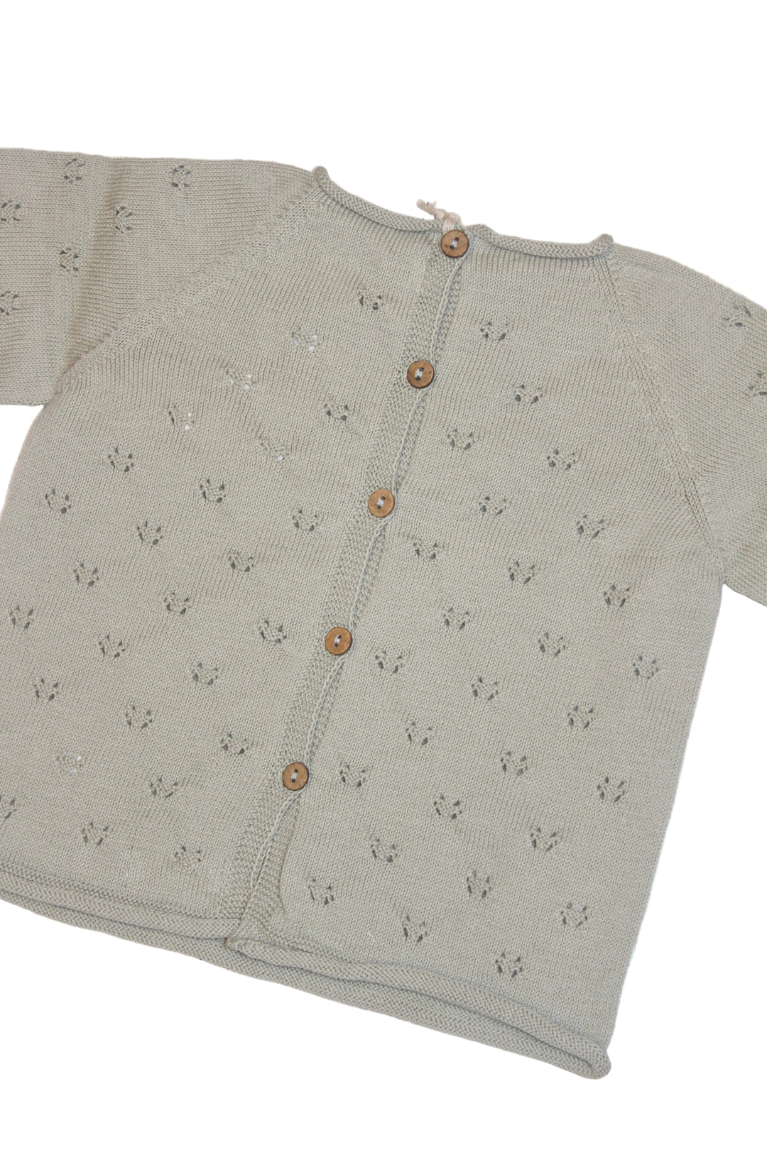 Baby Boy Sets | 2PCS: Knit Sweater and Footed Pants- Apple | Li and Me