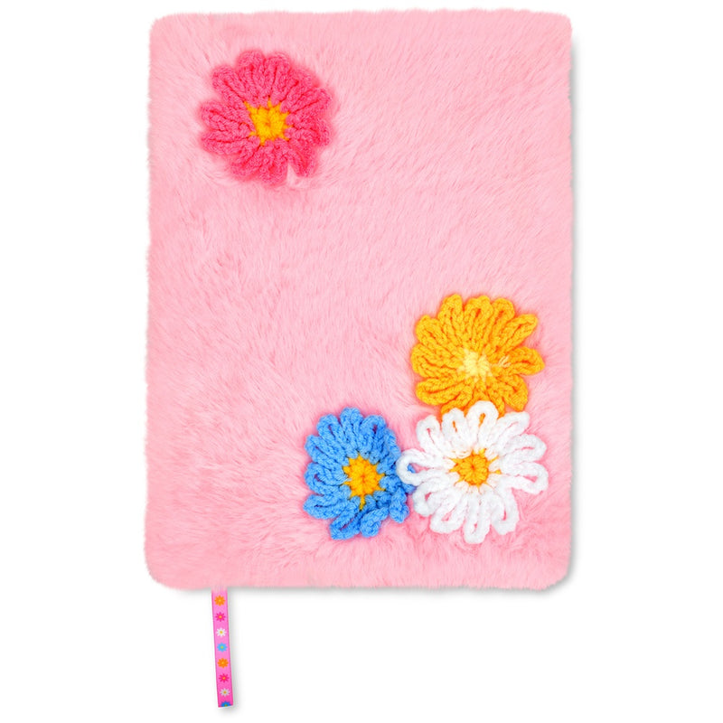 Girls Journal | Crochet Flowers Furry Journal | IScream