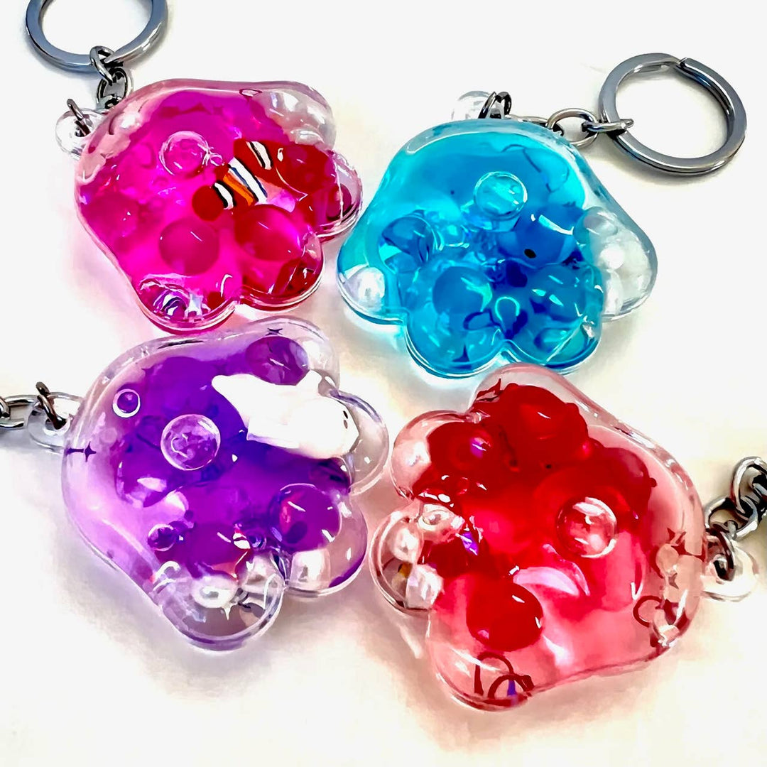 Key Chain | Sea Life Jellyfish Floaty Key Charm | BC MIni