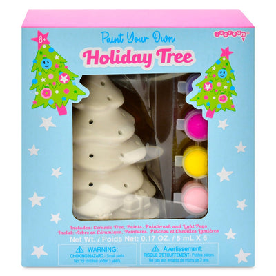 Paint your own holiday tree kit. this is the packaging the kit comes in. 