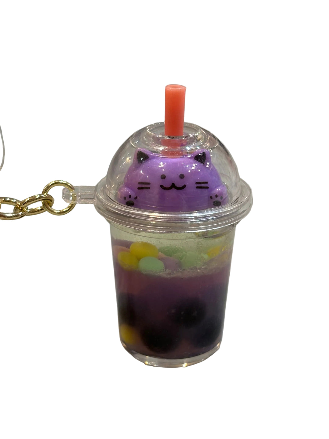 Key Chain | Pastel Kitty Floaty Key Charm - assorted | BC MINI