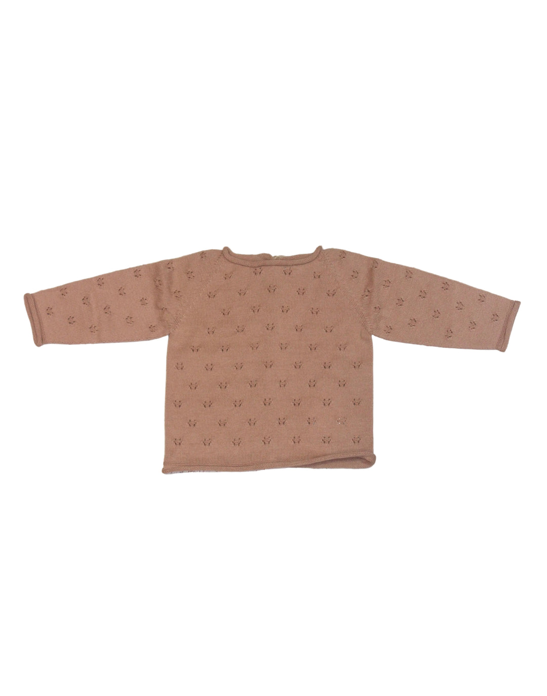 Baby Girl Sets | 2PCS: Knit Sweater and Footed Pants- Candy | Li and Me