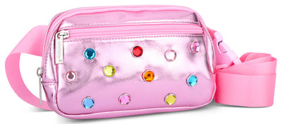 Tween Accessories | Pink Candy Gem Belt Bag | Iscream