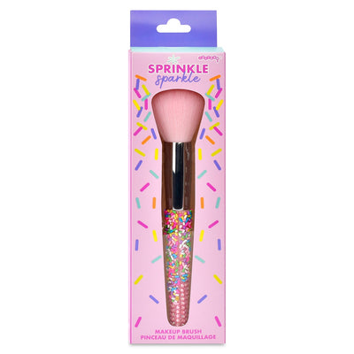 picture of the pink makeup brush in the packaging. 