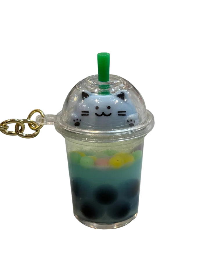 Key Chain | Pastel Kitty Floaty Key Charm - assorted | BC MINI