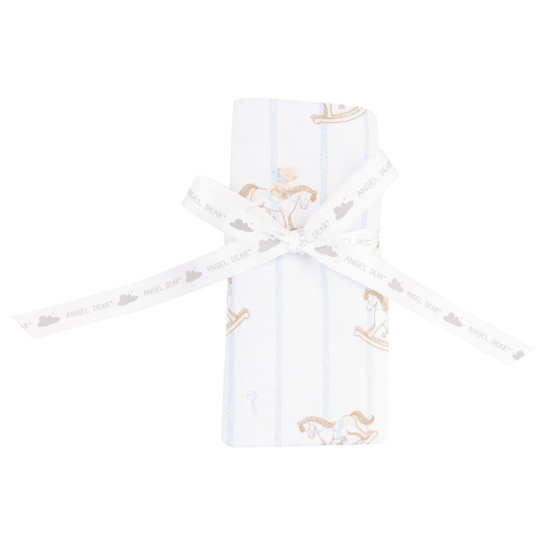 the way blanket get sold to the customer and rolled up and tied with a branded ribbon. 