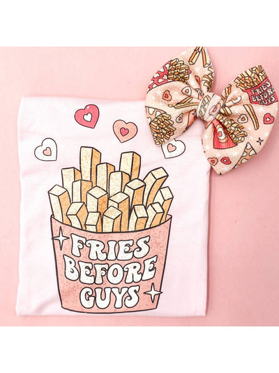 Tween Top | Fries Before Guys T-Shirt | The Babe Co.