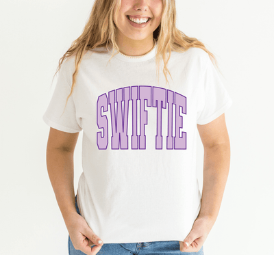 Tween Top | Taylor Swift: Swiftie- Purple | The Babe Co.