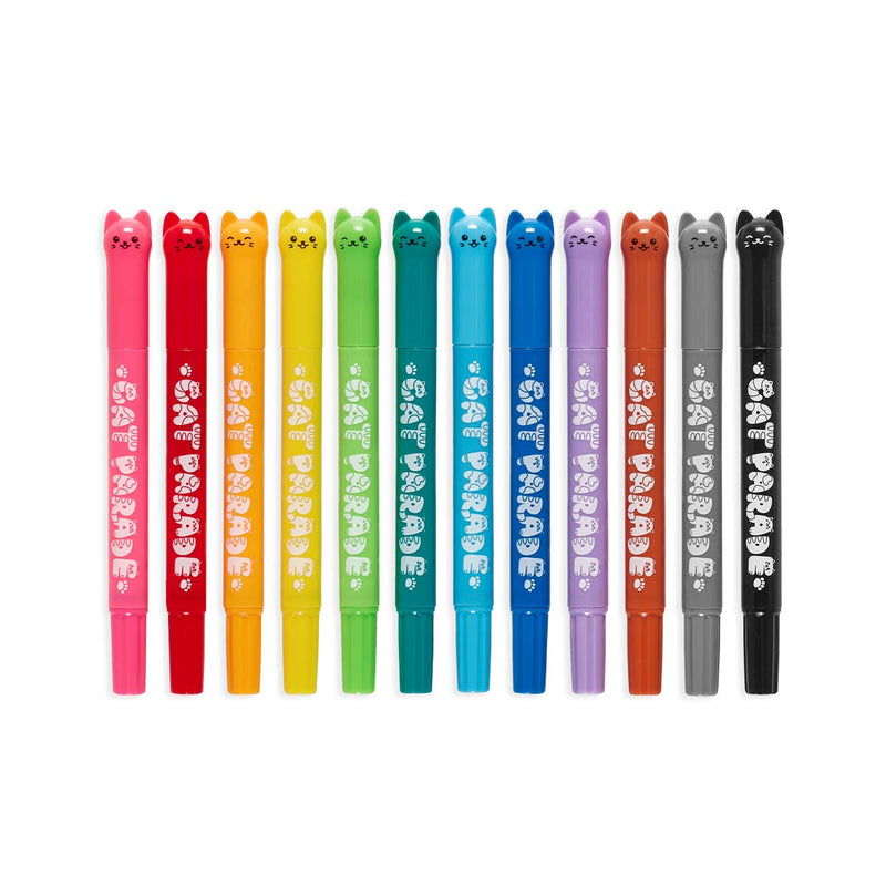 Gel Crayons | Cat Parade - Set of 12 | Ooly