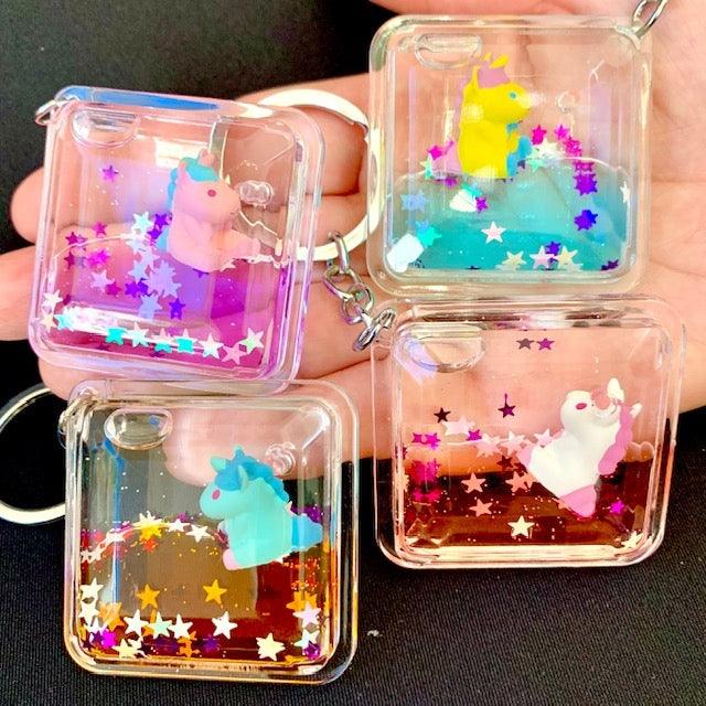 Key Chain| Floating Unicorn Charm- Assorted | BC MINI