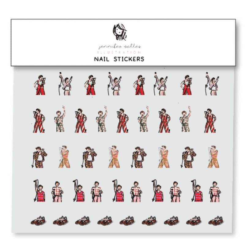 Nail Stickers | Harry Styles Nail Stickers | Jennifer Vallez
