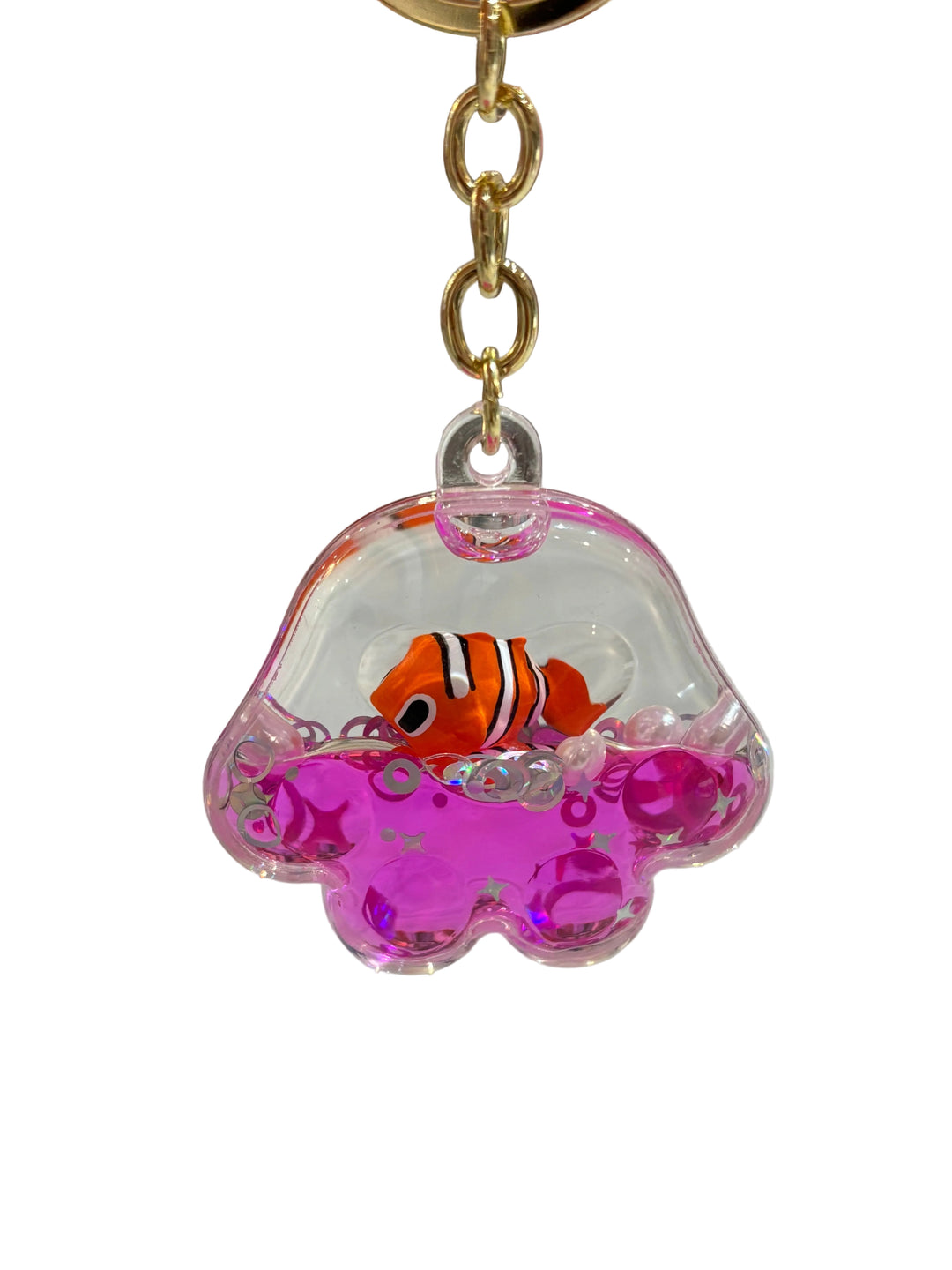 Key Chain | Sea Life Jellyfish Floaty Key Charm | BC MIni