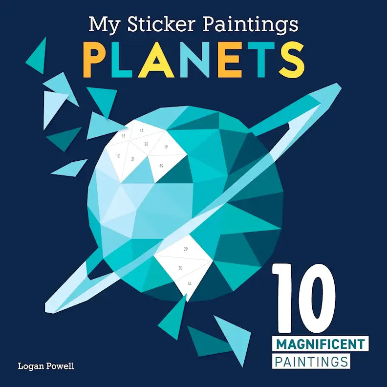 Activity Book | My Sticker Paintings: Planets | Wellspring