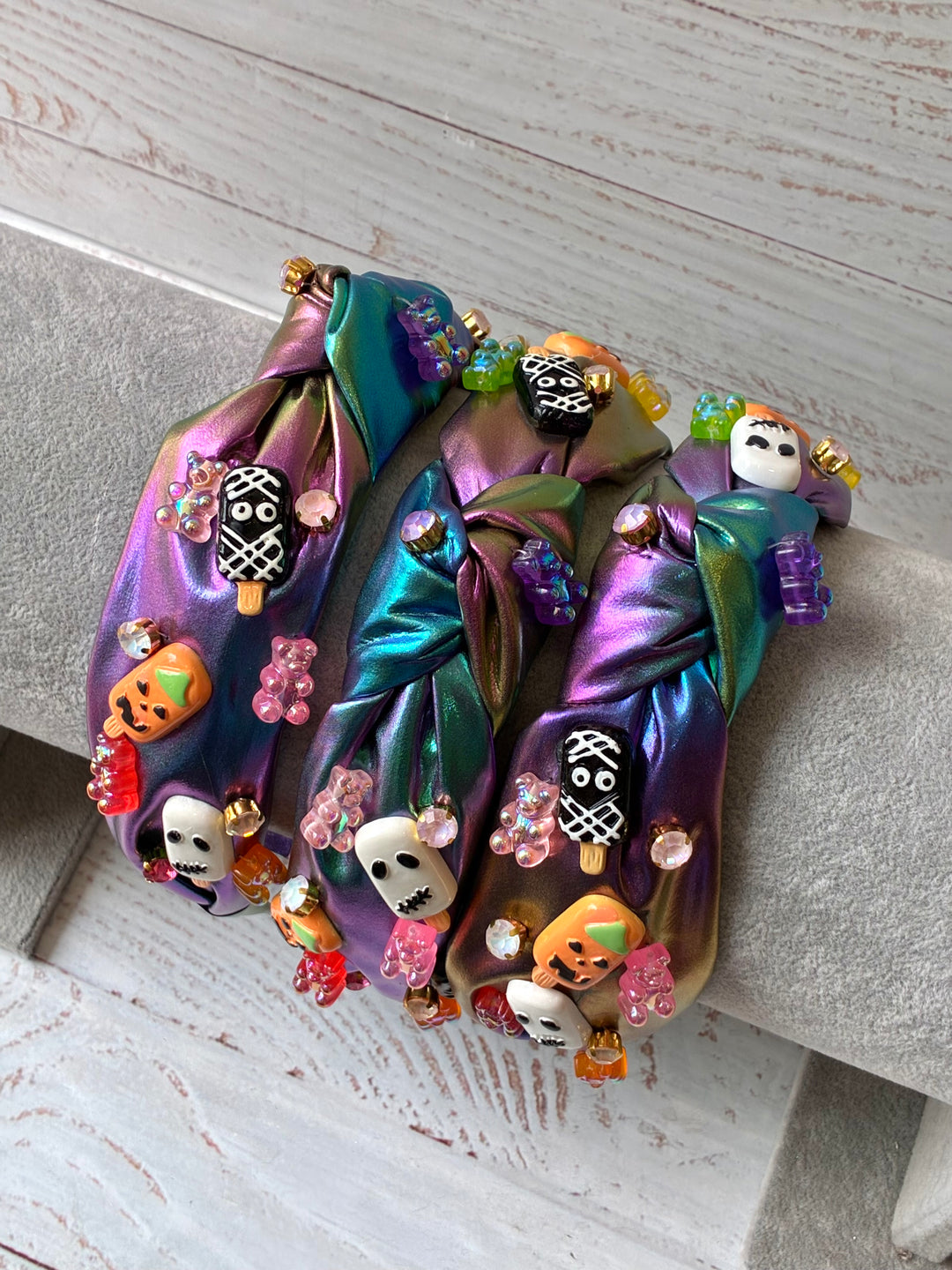 Headband | Halloween Top Knot Headband with Charms | Bari Lynn Accessories