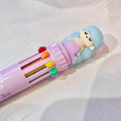 Creative Stationery | 10 Color Retractable Pen- Mermaid | BC MINI