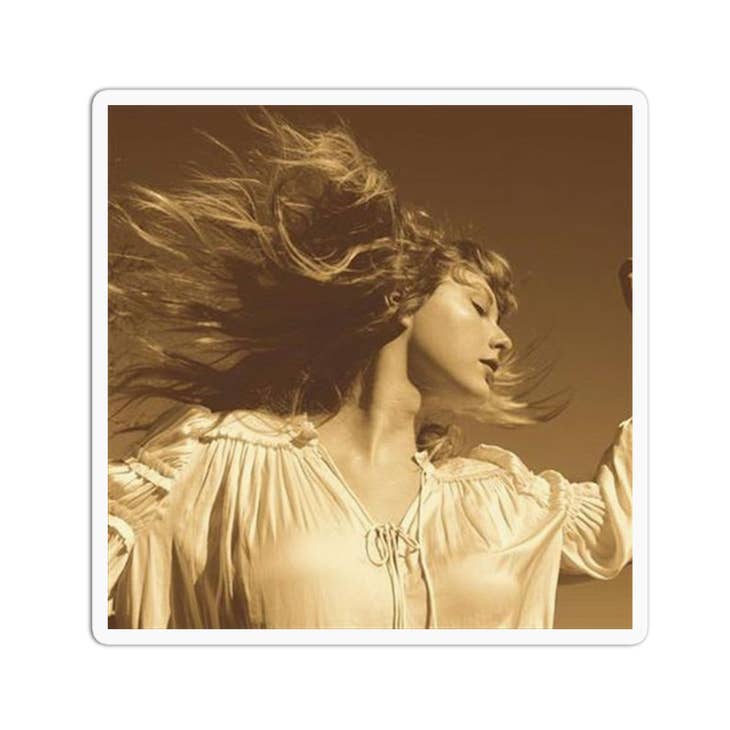 Vinyl Sticker | Taylor Swift Album Cover: Fearless | Girls Printing House