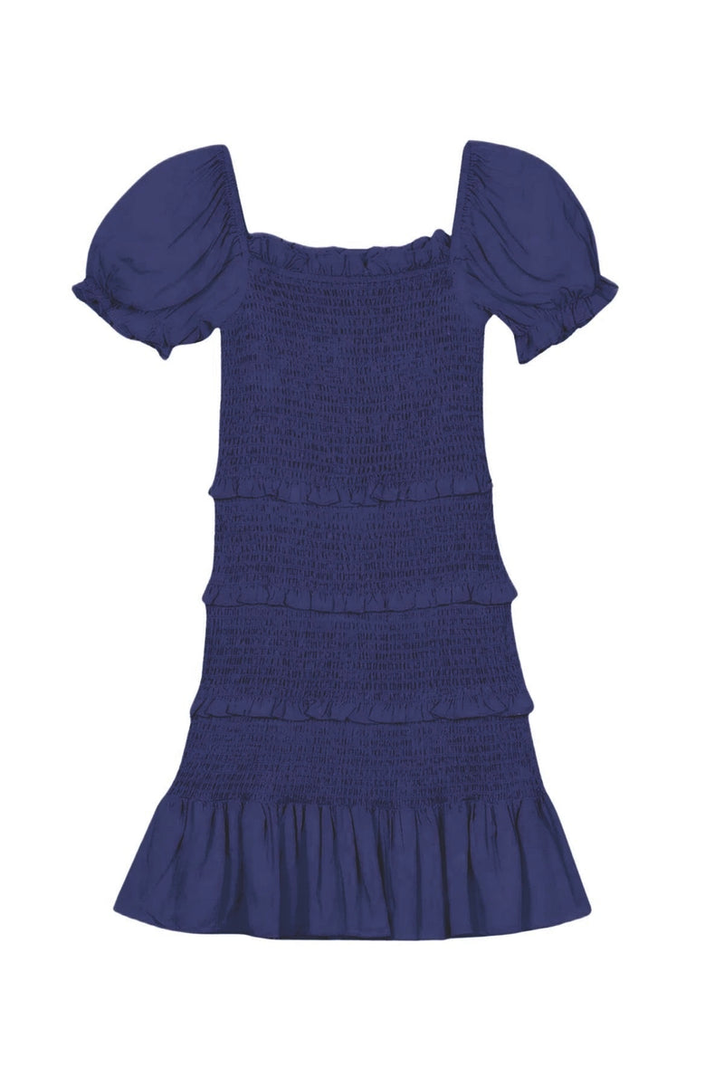 Tween Dresses |Laila Dress in Evening Blue | Katie J NYC