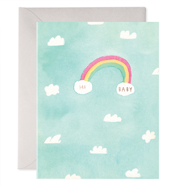 Greeting Card | Hi Baby Sky | E. Frances Paper Inc.