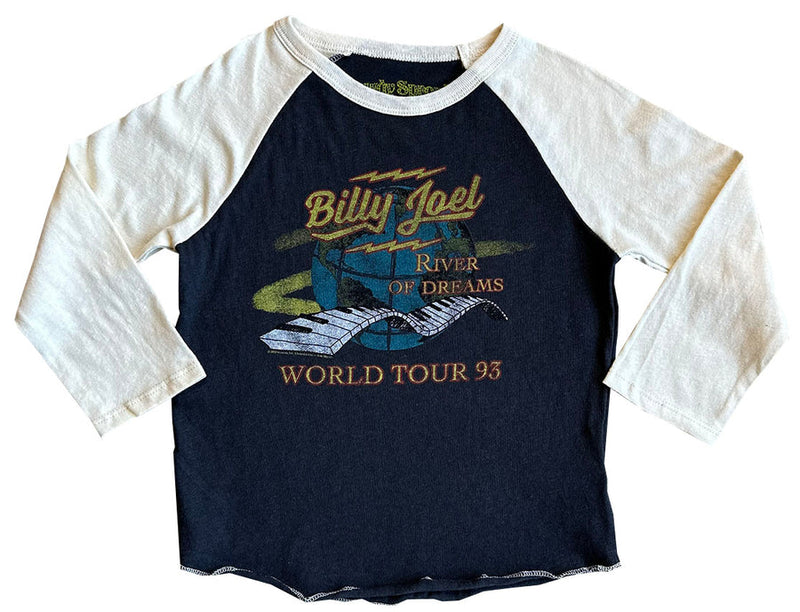 Kids Raglan Shirt  | Billy Joel | Rowdy Sprout