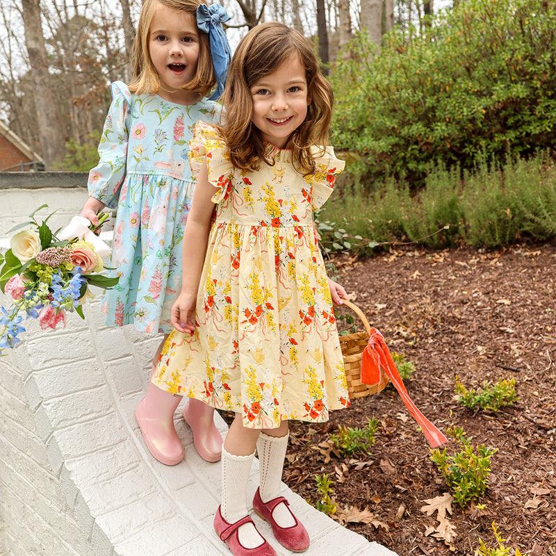 Girls Dresses | Jennifer- Yellow Chicks