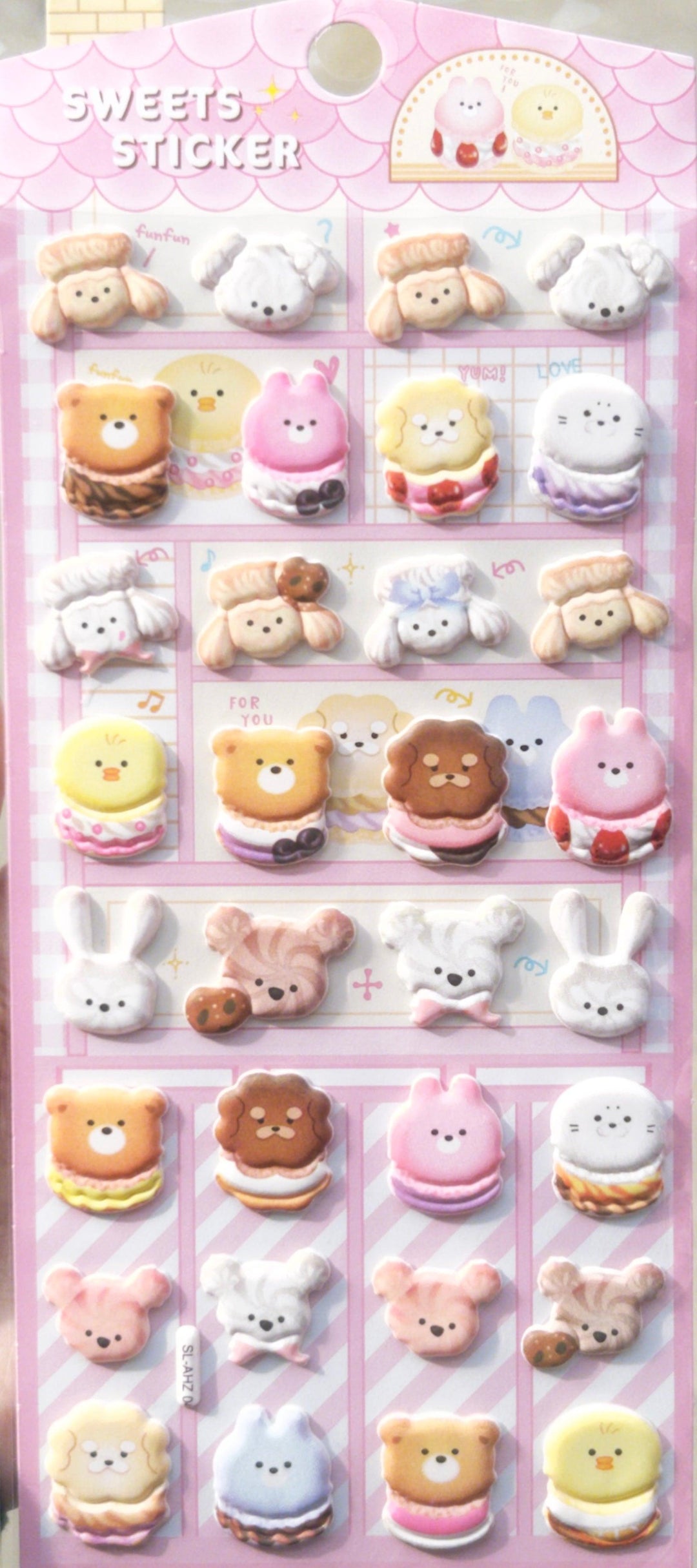 Creative Stationary | Puffy Stickers- assorted | BC MINI