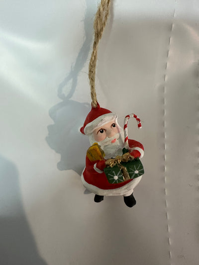 Christmas Ornament | Mini Santa - assorted | One Hundred and 80 Degrees