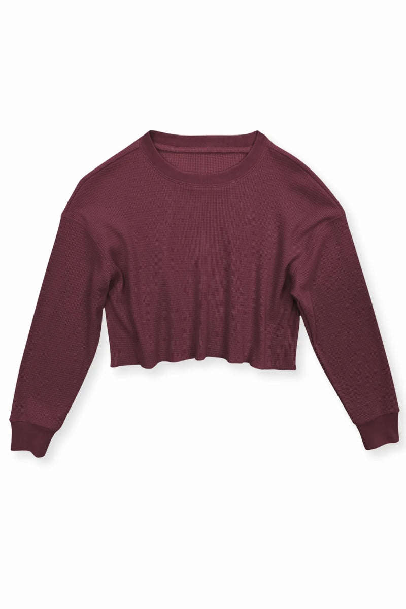 Cooper Crew Neck Crop Top from Katie J NYC