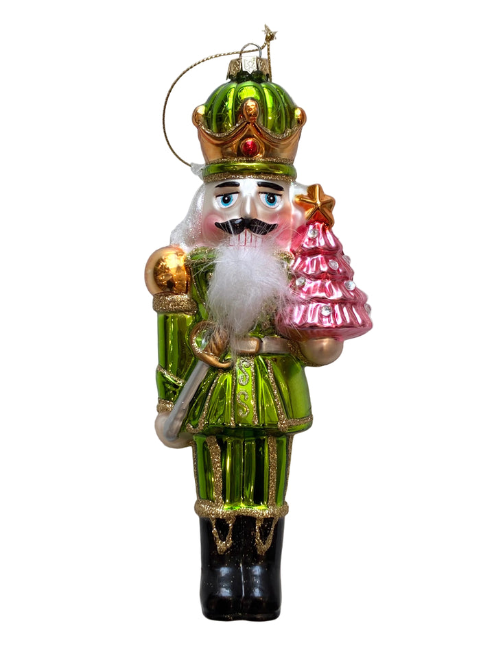 Holiday Ornament | Nutcracker Christmas Glass Ornament - Assorted | One hundred 80 degrees