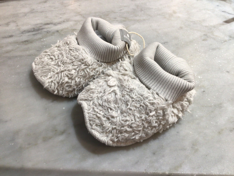 Baby Hats | Booties - Organic Cotton Fur- Light Grey | Snug