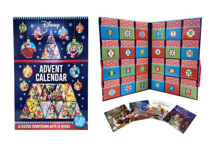 Disney Advent Calendar with 24 different books 