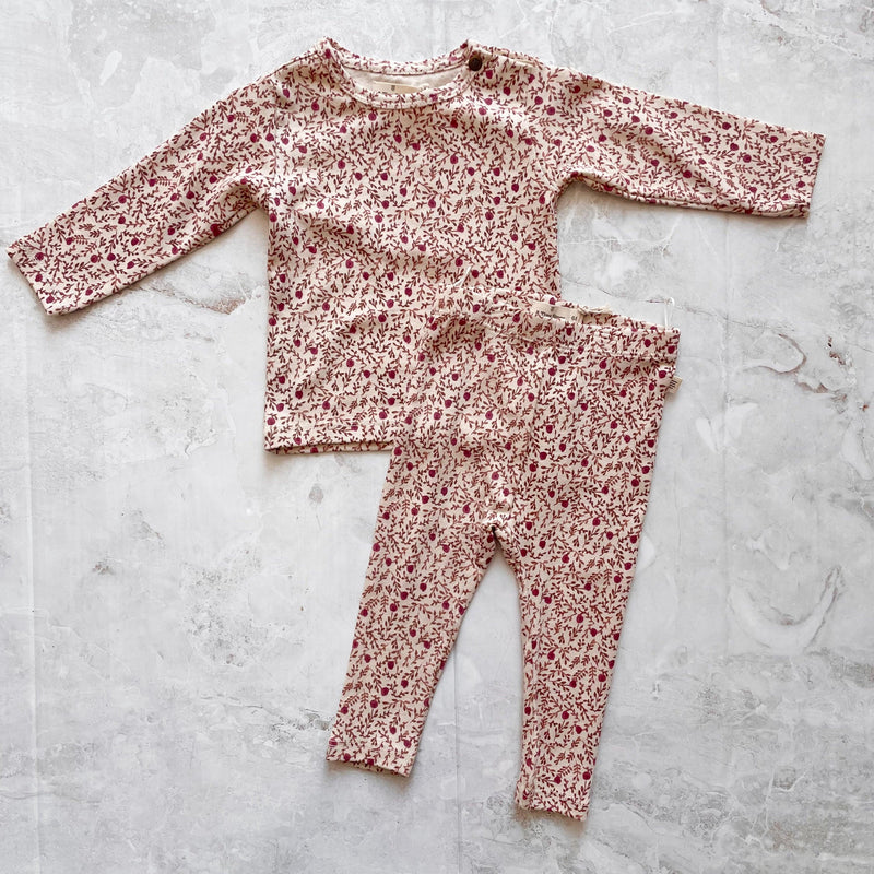 Baby Girls Set | 2PCS: Autumnal Floral | Babyface