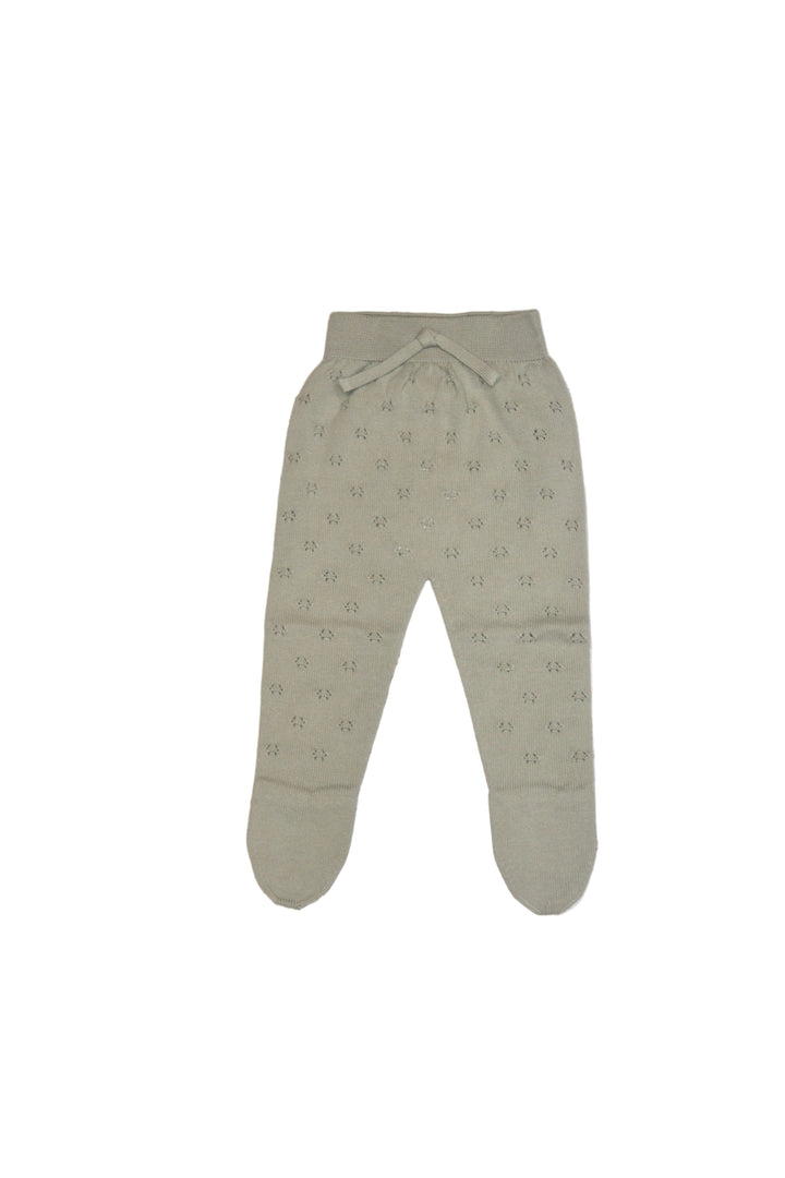 Baby Boy Sets | 2PCS: Knit Sweater and Footed Pants- Apple | Li and Me