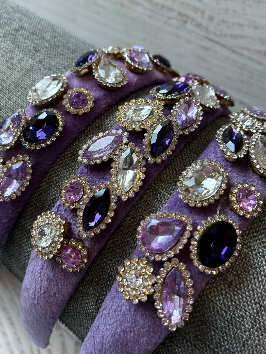 Headband | Jewel Headband - Lavender | Bari Lynn Accessories