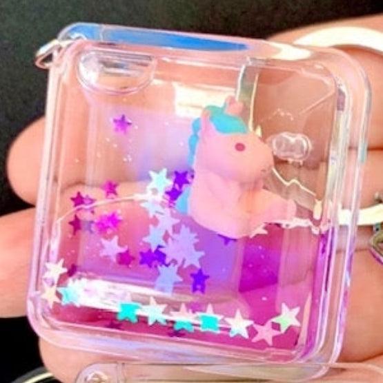 Key Chain| Floating Unicorn Charm- Assorted | BC MINI