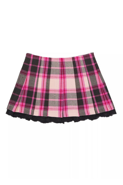 Pink Plaid Elicia Skirt from Katie J