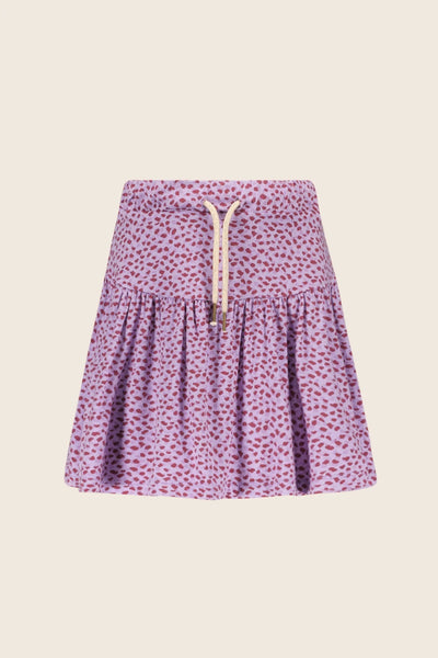 Tween Bottoms | Vada Lilac Dot Skirt | Like Flo