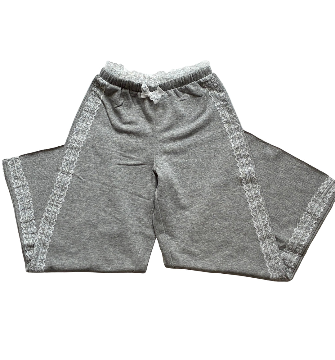 Tween Bottoms | Tristan Lace Wide Leg Pants | Katie J NYC