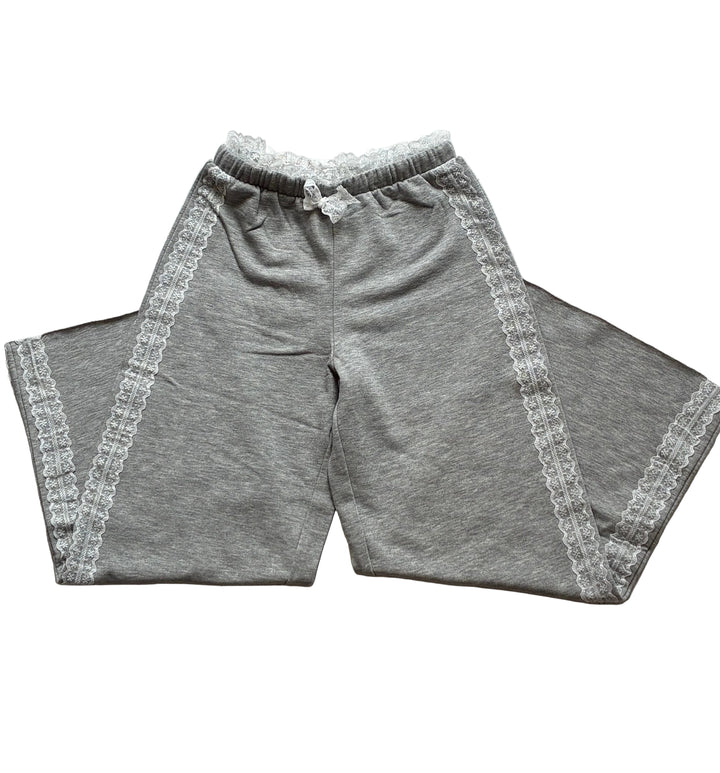 Tween Bottoms | Tristan Lace Wide Leg Pants | Katie J NYC
