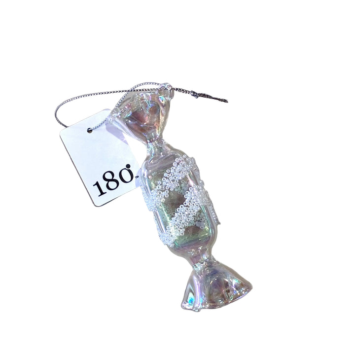 Holiday Ornament | Iridescent Candy Glass Ornaments- Assorted | One hundred 80 degrees