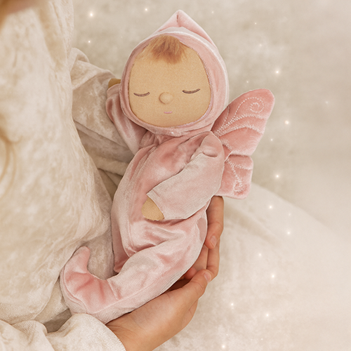 Heirloom Quality Toys | Dinky Dinkum Doll Fairy Aurora - Pink | Olli Ella