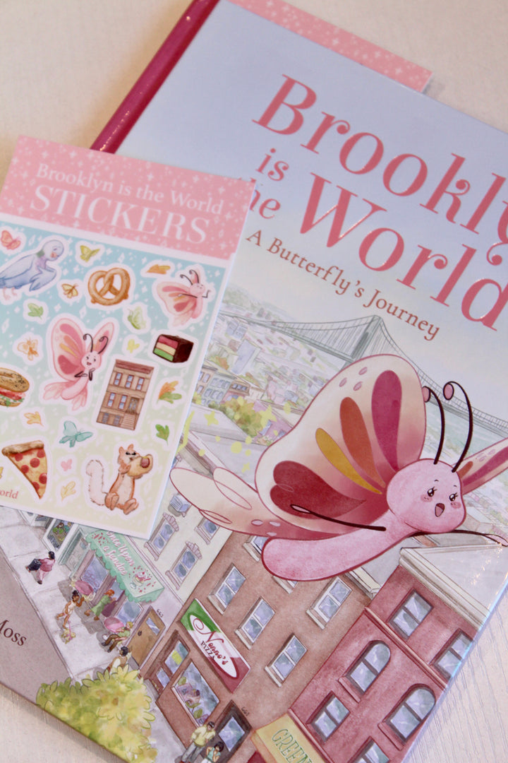 Hardcover Book | Brooklyn is the World: A Butterfly’s Journey | Connie Gibilaro