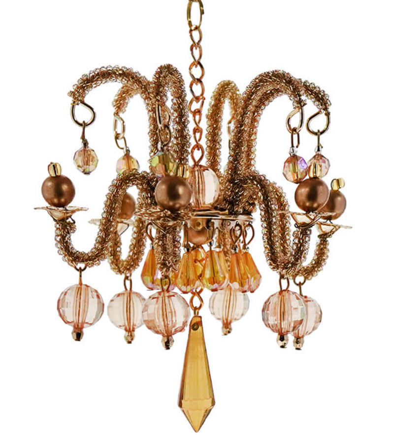 Holiday Ornaments | Beaded Chandelier | 180 Degrees